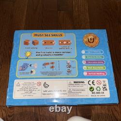 Magnetic Rail Electric Train Track Set for Building Toy Stem Brand New