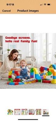 Magnetic Rail Electric Train Track Set for Building Toy Stem Brand New