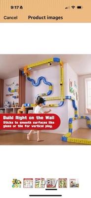Magnetic Rail Electric Train Track Set for Building Toy Stem Brand New