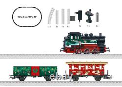 Marklin 29124 Christmas HO Steam Starter Train Set w Snow Covered Track