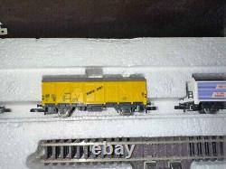 Marklin 8160 Z Scale Z Ga. German Freight Train Starter Set withTrack & Controller