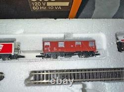 Marklin 8160 Z Scale Z Ga. German Freight Train Starter Set withTrack & Controller