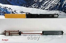 Märklin Deluxe Southern Pacific Train Starter Set Track, Controller, Buildings