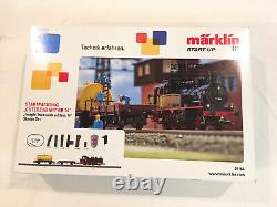 Marklin HO Freight Train With Class 74 Locomotive Set Tracks Accessories Remote