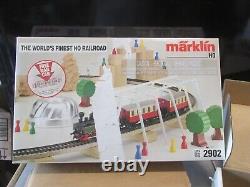 Marklin HO Train Set 2902 Boxed Extra Track Extra Car Switch Track Nice Set