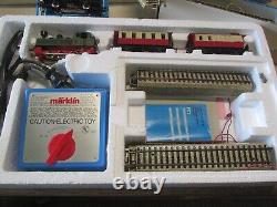 Marklin HO Train Set 2902 Boxed Extra Track Extra Car Switch Track Nice Set