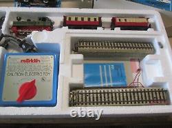 Marklin HO Train Set 2902 Boxed Extra Track Extra Car Switch Track Nice Set