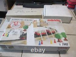 Marklin HO Train Set 2902 Boxed Extra Track Extra Car Switch Track Nice Set