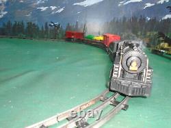 Marx #1666 Steam Locomotive and Complete O/O27 5 unit Freight Train Set