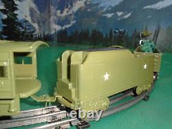 Marx 4 Unit 027 Gauge Steam Military Supply Train