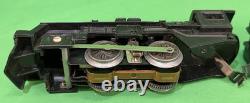 Marx Happi-Time Electric Train Set NYC #400 Steam Loco, Tin Cars Station Track