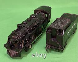 Marx Happi-Time Electric Train Set NYC #400 Steam Loco, Tin Cars Station Track