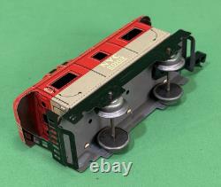Marx Happi-Time Electric Train Set NYC #400 Steam Loco, Tin Cars Station Track