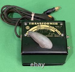 Marx Happi-Time Electric Train Set NYC #400 Steam Loco, Tin Cars Station Track