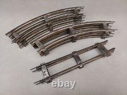 Marx Streamlined Train Set Clockwork Engine 3 Railcars 10 Tracks No Key O Scale