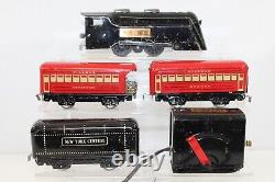 Marx Vintage 027 Prewar NYC Commodore Vanderbilt Steam Train & 57 pc. Track Set