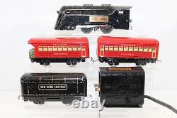 Marx Vintage 027 Prewar NYC Commodore Vanderbilt Steam Train & 57 pc. Track Set