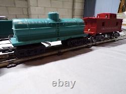 Marx Vintage O Gauge Electric Toy Train Tanker Set Engine Runs Very Wellvery Wel