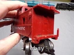 Marx Vintage O Gauge Electric Toy Train Tanker Set Engine Runs Very Wellvery Wel