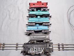 Marx Vintage O Gauge Electric Toy Train Tanker Set Engine Runs Very Wellvery Wel