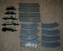 Micro Machines Western Freight Trains Military Set With12 Tracks 1989 Galoob RARE