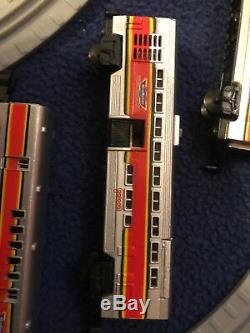 Micro machines SILVER TRAIN SET complete with track