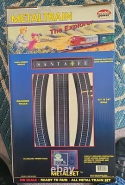 Model Power Vintage Metal Train The Explorer No 800 Train Set HO Scale NEW Withbox