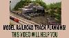 Model Railroad Track Plan Video This Will Help You