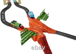 Motorized Train Playset Thomas Friends Track Master Percy Railway Race Set Toy