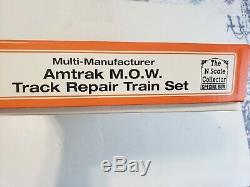 Multi Manufacturer Amtrak MOW Track Repair Train Set