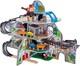 Multicolor Mountain Mine Railway Toy Set With Crane And Train Tracks
