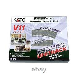 N Gauge V11 Double Track Set 20-870 Railway Model train Rail Set Hobby KATO