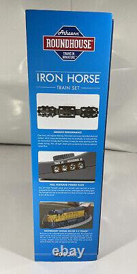 NEW Athearn Iron Horse HO Train Set CSX GP LOCOMOTIVE, CARS, ETC