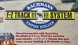 NEW Bachmann HO Scale Empire Builder Train Set withUnion Pacific Diesel Locomotive