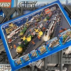 NEW Lego Set 7996 CITY Train Double Crossover Track -New Opened Box