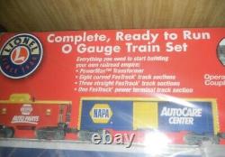 NÉW! RARE! Lionel Train Set NAPA Auto Parts Collectible Car Railroad Track RC
