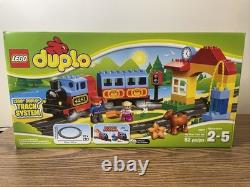 NEW SEALED SET LEGO DUPLO My First Train Set 10507 Engine Conductor Track