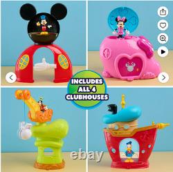 NEW in box Disney Jr. Mickey Mouse Clubhouse Fun Track Set Train, Minnie, Goofy