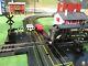 Nmib Vintage Marx Rail & Road Slot Car Railroad Train Track Race Set