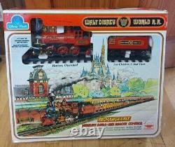 NOS 1988 Vintage Walt Disney World RR Railroad Infra-Red Train Track Set