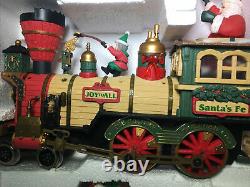 New Bright 384 Holiday Express Christmas Train Set G Scale witho Tracks UNTESTED