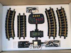 New Bright Holiday Express Animated Train Set #380 Lights Sounds WithBox Complete