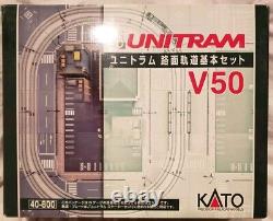 New! KATO N Scale V50 Unitram Tramway Set Model Train Railway Tracks