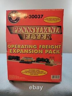 New Lionel Pennsylvania Flyer Operating Freight Expansion Pack Train Set 6-30037