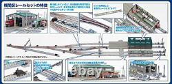 New Tomix 91036 N Gauge Engine Depot Rail Set Model Train Track Supplies