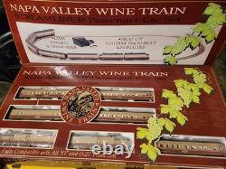 New old stock. K-Line O-Gauge Napa Valley Wine Train set / track and accessories