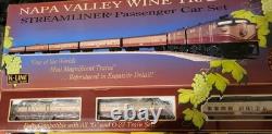 New old stock. K-Line O-Gauge Napa Valley Wine Train set / track and accessories