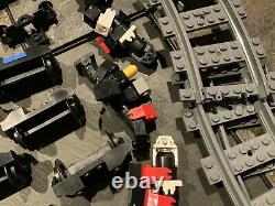 Nice Lot Of Lego Train Parts Lot Legos 9v Motor Track Magnets Connectors More
