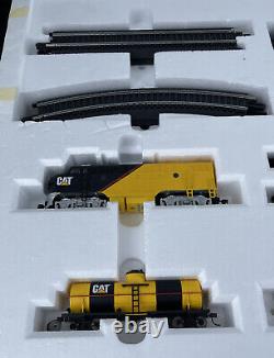 Norscot CAT HO model train set. Limited Edition 1166 Of 5500. Die-cast Metal