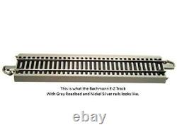 Oval 10 Bachmann 46 X 82 HO Scale E-Z Track Nickel Silver Rails Train Set